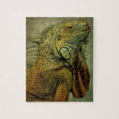 Green Iguana Legpuzzel (Verticaal)
