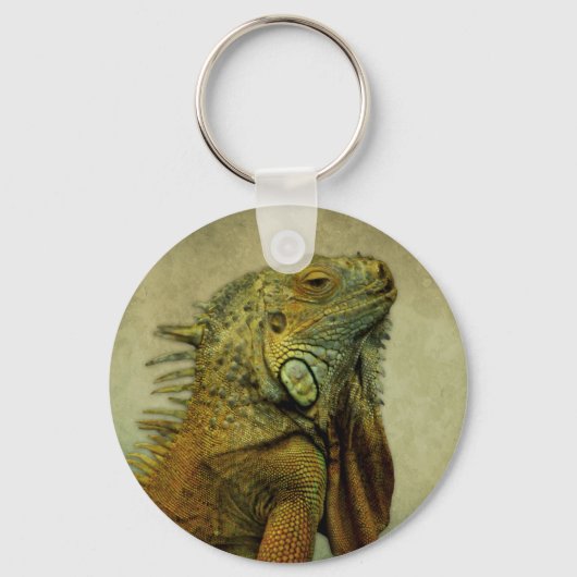 Green Iguana Sleutelhanger (Voorkant)