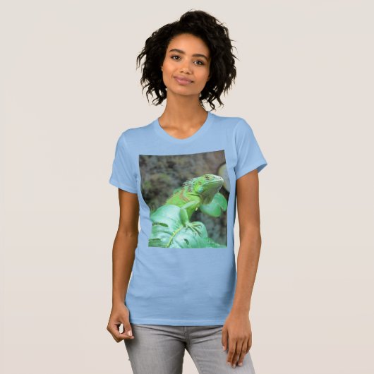 Green iguana T-Shirt (Voorkant volledig)