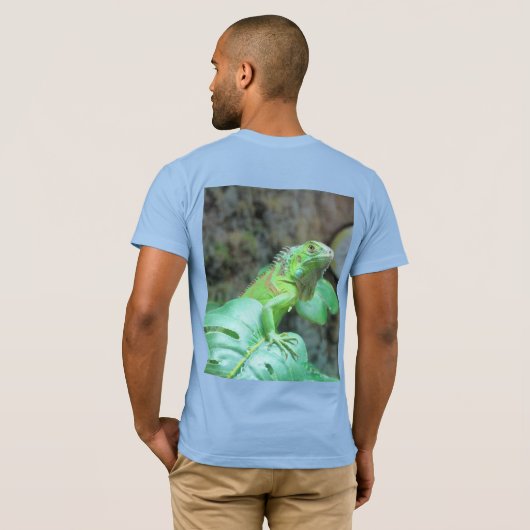 Green iguana T-Shirt (Achterkant volledig)
