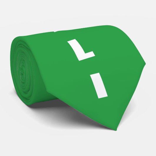 GREEN Iran "TEAM MELLI"-Stropdas Stropdas (Opgerold)