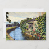 Green Ireland Artwork Painting Card Kaart (Voorkant)