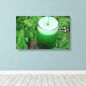 Green Irish Beer Canvas Afdruk (Insitu (Houten vloer))