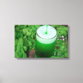 Green Irish Beer Canvas Afdruk (Voorkant)