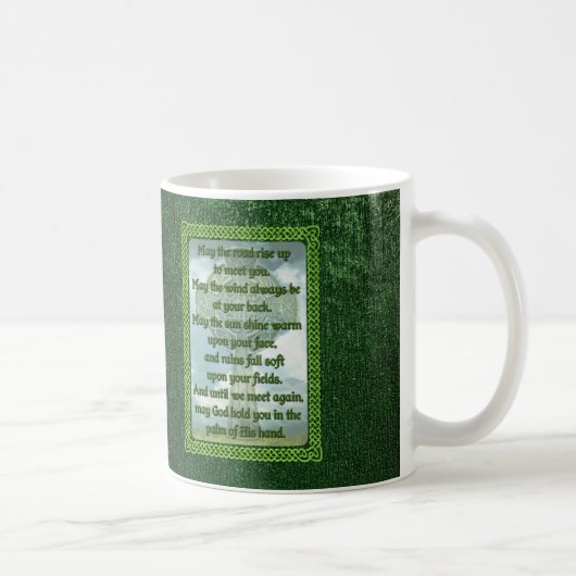 Green Irish Blessing Koffiemok (Rechts)