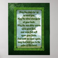 Green Irish Blessing