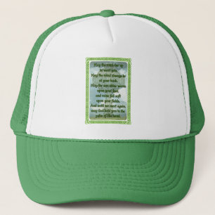 Green Irish Blessing Trucker Pet
