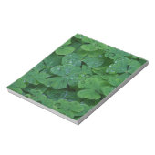 Green Irish Clover Notitieblok (Linkerzijde)