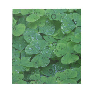 Green Irish Clover Notitieblok