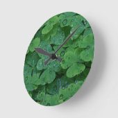 Green Irish Clover Ronde Klok (Hoek)