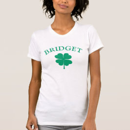 Green Irish Four Leaf Clover St Patricks Day T-shirt