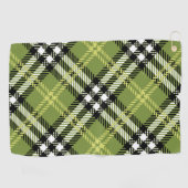 Green Irish Pset Pattern Golfhanddoek (Horizontaal)