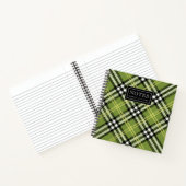 Green Irish Pset Pattern Notitieboek (Binnen)