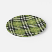 Green Irish Pset Pattern Papieren Bordje (Gekanteld)