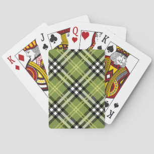 Green Irish Pset Pattern Pokerkaarten