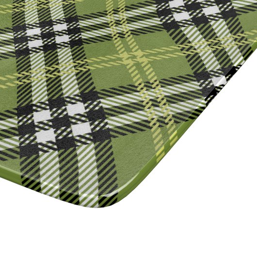 Green Irish Pset Pattern Snijplank (Hoek)