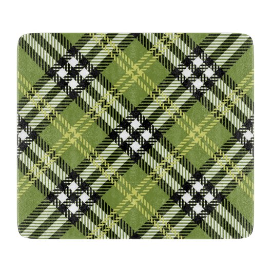 Green Irish Pset Pattern Snijplank (Voorkant)