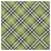 Green Irish Pset Pattern Stof (Close Up)