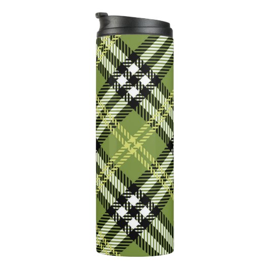 Green Irish Pset Pattern Thermosbeker (Geroteerd rechts)