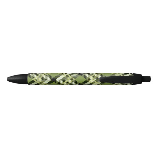 Green Irish Pset Pattern Zwarte Inkt Pen (Achterkant)