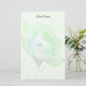 Green Irish Roos Stationery Briefpapier (Staand voorkant)
