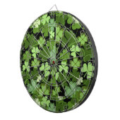 Green Irish Shamrock Dartbord (Voorkant Rechts)