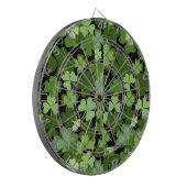 Green Irish Shamrock Dartbord (Voorkant Links)