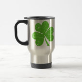 Green Irish Shamrock Reisbeker (Links)