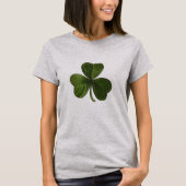 Green Irish Shamrock T-shirt (Voorkant)