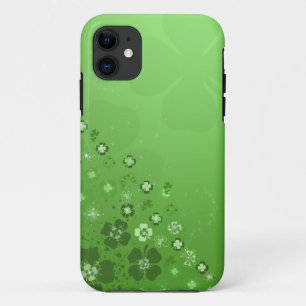 Green Irish Shamrocks iPhone 11 Hoesje