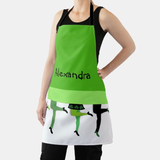 Green Irish Stepdancers Legs Comical Schort (Insitu)