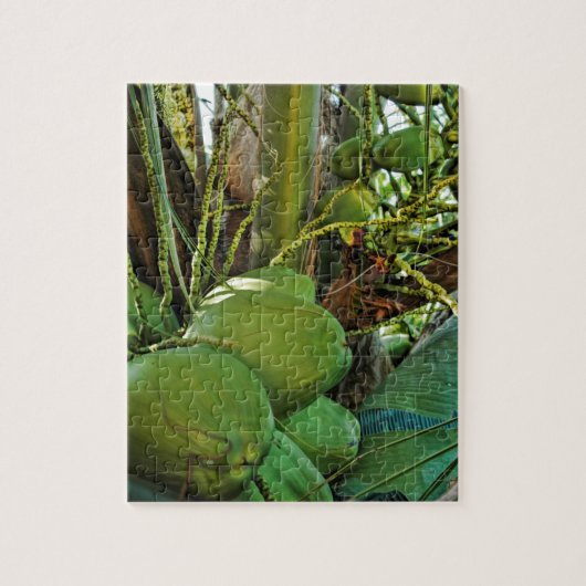 Green Island Coconuts Palm Tree Legpuzzel (Verticaal)