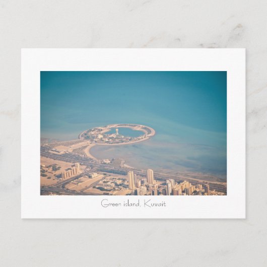 Green island, Kuwait Briefkaart (Voorkant)