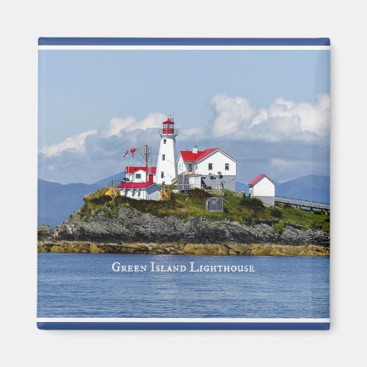 Green Island Lighthouse, Engeland Magneet (Voorkant)