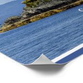 Green Island Lighthouse, Engeland Poster (Hoek)