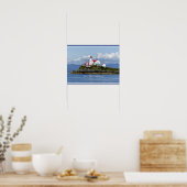 Green Island Lighthouse, Engeland Poster (Keuken)