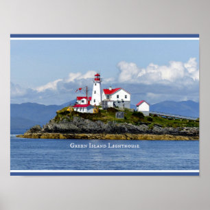 Green Island Lighthouse, Engeland Poster