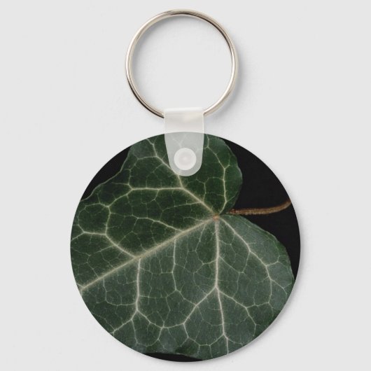 Green Ivy-blad Sleutelhanger (Voorkant)