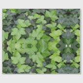 Green Ivy Botanical Print Cadeaupapier (Vlak)
