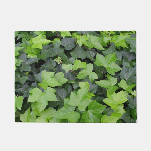 Green Ivy Botanical Print Deurmat (Voorkant)