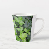 Green Ivy Botanical Print Latte Mok (Rechts)