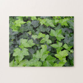 Green Ivy Botanical Print Legpuzzel