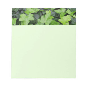 Green Ivy Botanical Print Notitieblok