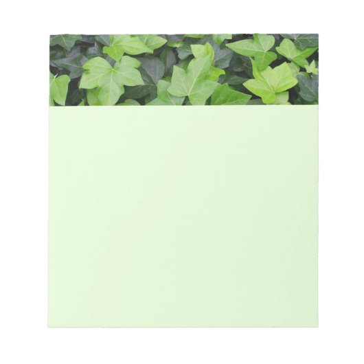 Green Ivy Botanical Print Notitieblok (Voorkant)