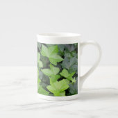 Green Ivy Botanical Print Porselein Kop (Rechts)