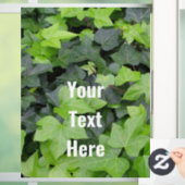 Green Ivy Botanical Print Raamsticker (Huis)