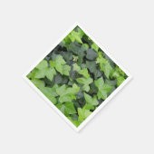 Green Ivy Botanical Print Servetten (Hoek)