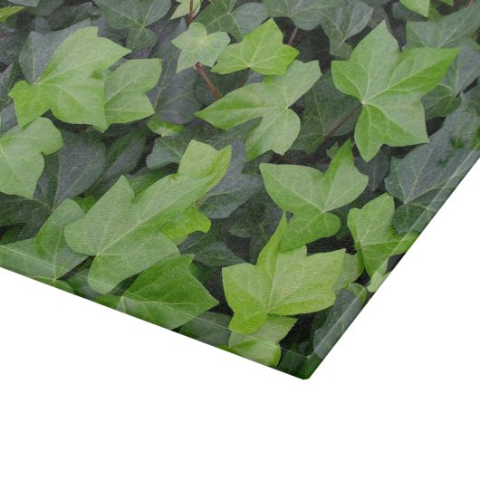 Green Ivy Botanical Print Snijplank (Hoek)