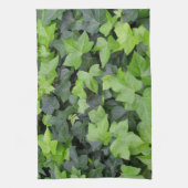 Green Ivy Botanical Print Theedoek (Verticaal)