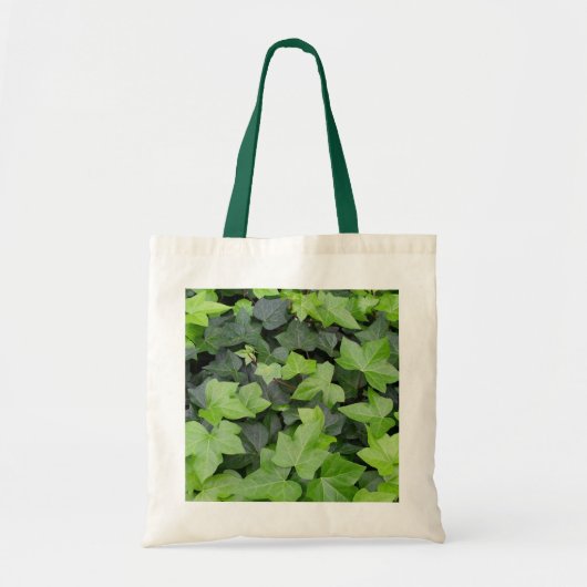 Green Ivy Botanical Print Tote Bag (Voorkant)